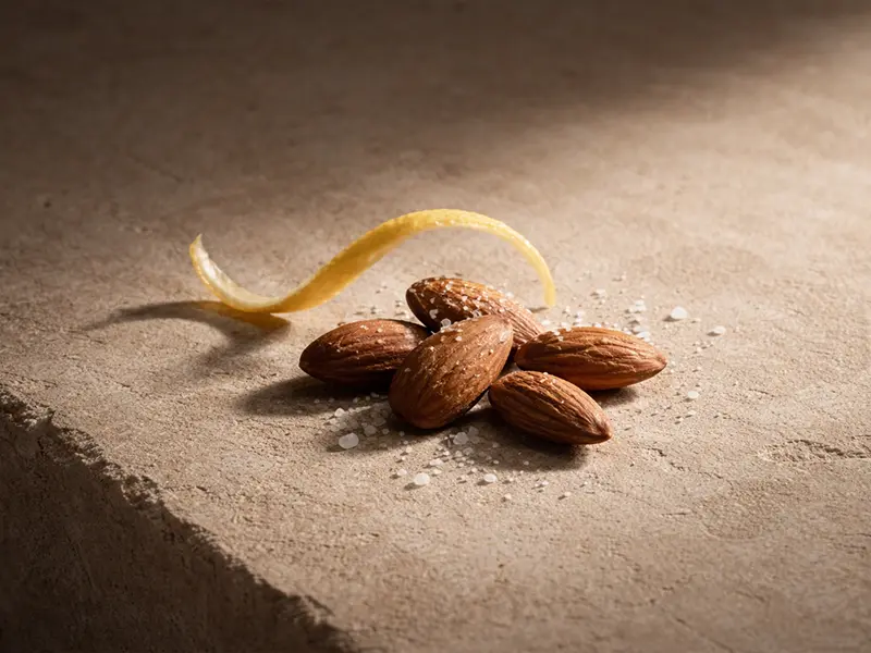 Amandes goût citron au sel de mer