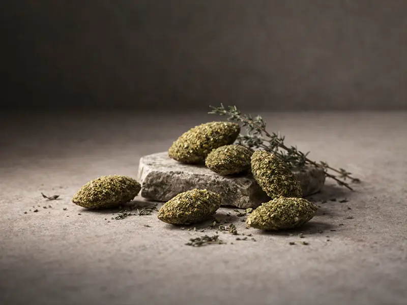 Amandes grillées au thym Bio