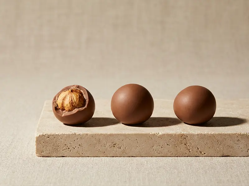 Noisettes chocolat au lait Bio