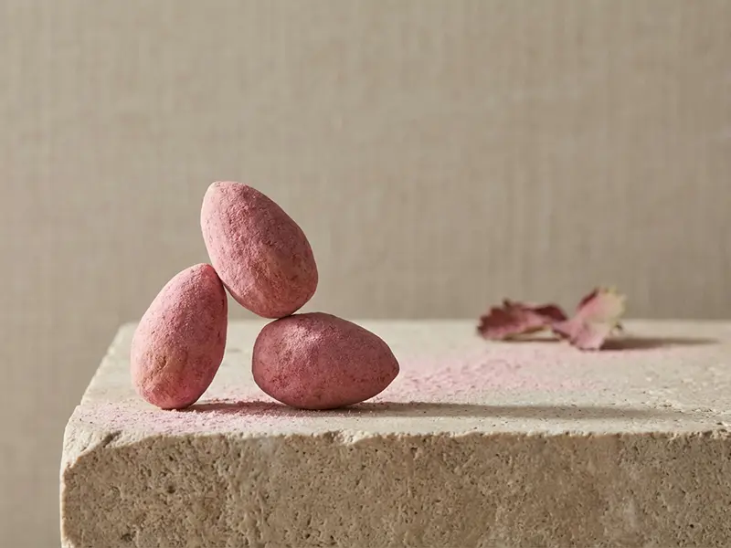 Amandes fraise chocolats blanc & au lait Bio