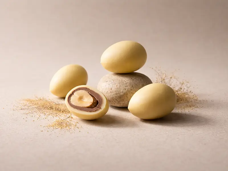 Noisettes chocolats jaunes Bio