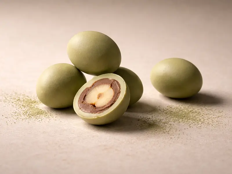 Noisettes chocolats vertes Bio