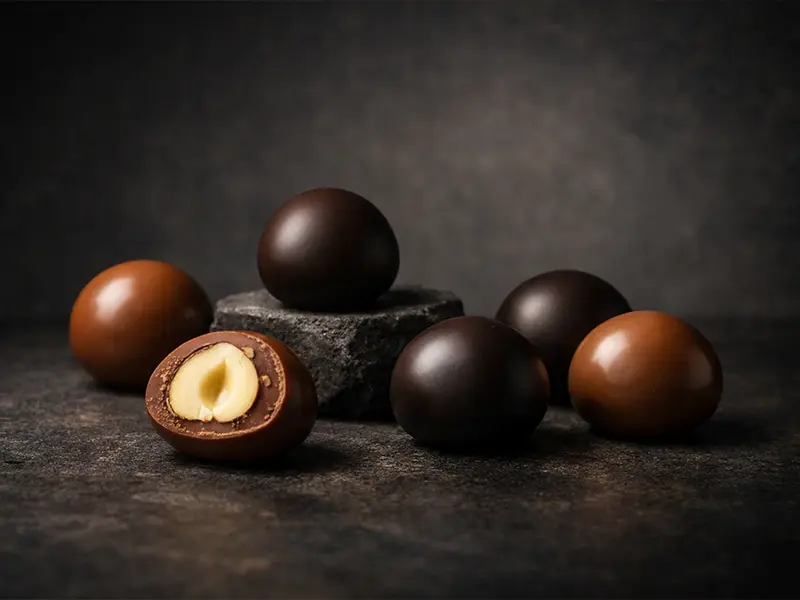 Noisettes duo chocolats Bio