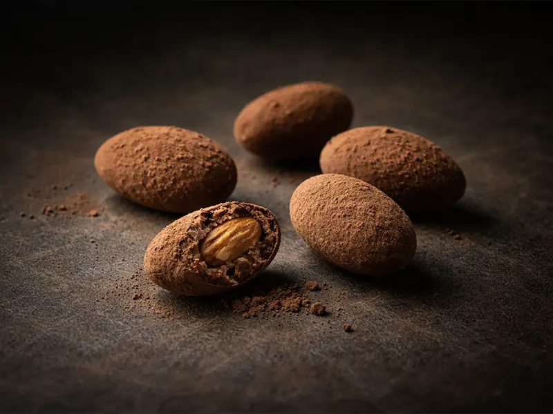 Pralines amandes cacao Bio