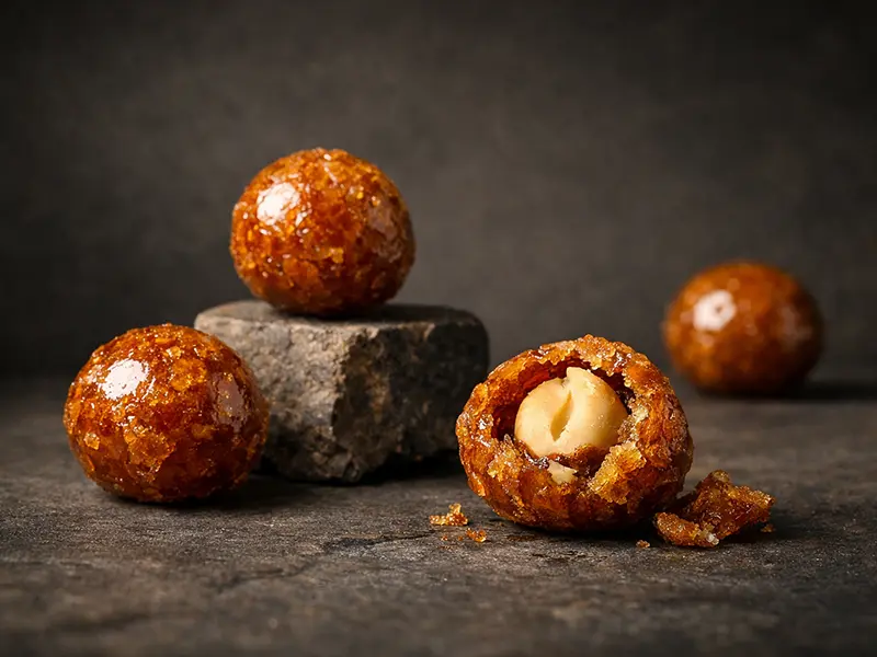 Pralines noisettes caramélisées Bio